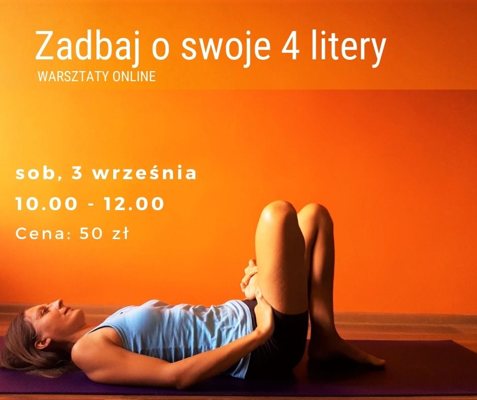 Withmetta's tweet photo. Od 6 września zapraszam na zajęcia jogi online we wtorki o 20.00, a w sob 3 września na warsztaty 'Zadbaj o swoje 4 litery'- https://t.co/RHmRMlOpR7 https://t.co/nJA6oOnKv5