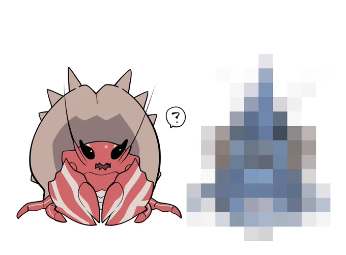 ザザミちゃんとギザミ 