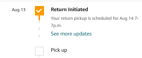 ravikb01's tweet photo. @AmazonHelp As you suggested, after click only option is to get call. Auto response on call is that item will be collected in next working days but still same status. https://t.co/wyrWNfdQJB