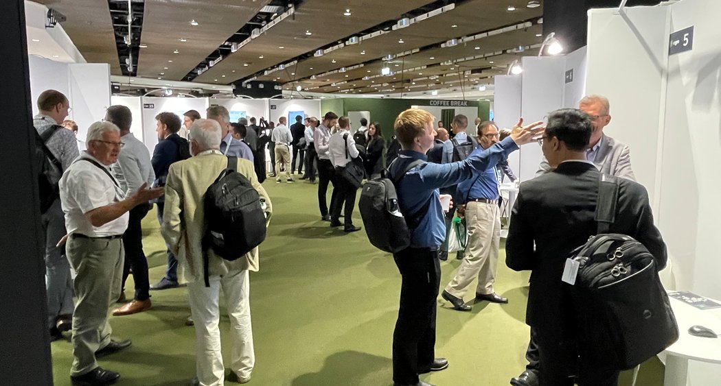 CIGREWorld's tweet photo. Exchange with more than 3700 delegates from every corner of the globe at the CIGRE Session coffee break areas!

https://t.co/5fDRn7MbCj

#cigre #cigresession2022 #paris2022 #conference #cigre2022 #EnergyTransition #electricity https://t.co/SwFdRNc1Fv