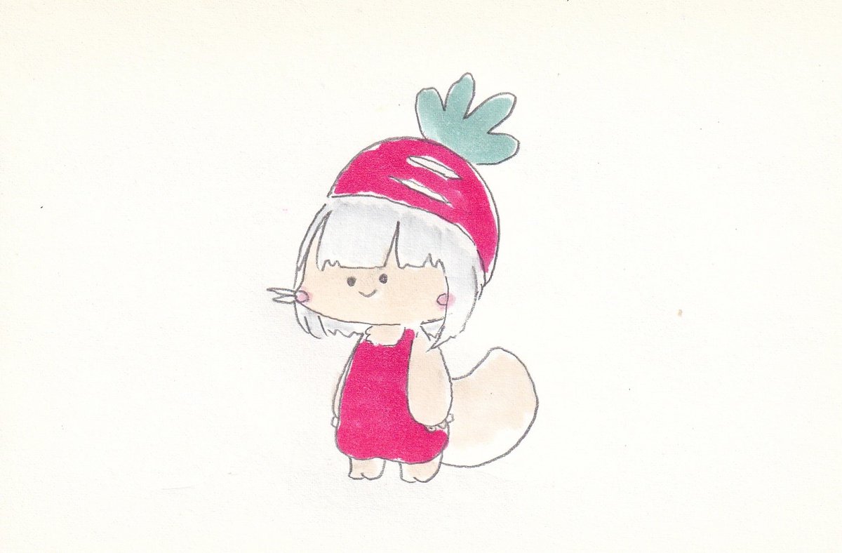 「にんじんちゃん。#イラスト #メイドインアビス 」|けだまのイラスト