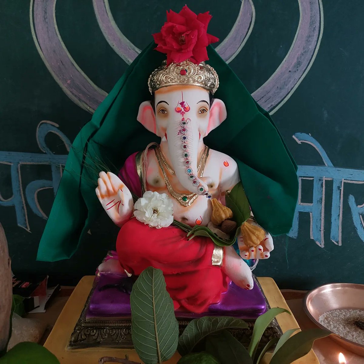 stmpv_'s tweet photo. मंगलमुर्ती मोरया! गणरायाचे आगमन!
#GanpatiBappaMorya ✨
#GaneshChaturthi #STMPV #AStepTowardsBrightFuture https://t.co/5EkhBRowWl