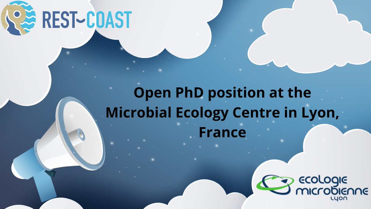 📚Open PhD position!
📢Within the context of REST-COAST, our partners at <a href="/ecomicrolyon/">EcoMicroLyon</a> have an available #PhD spot!
🌿Are you interested in learning &amp; developing the effect of #coastal #restoration actions? 👉Join our team!
🌊Find out more here: bit.ly/3TuEIe0