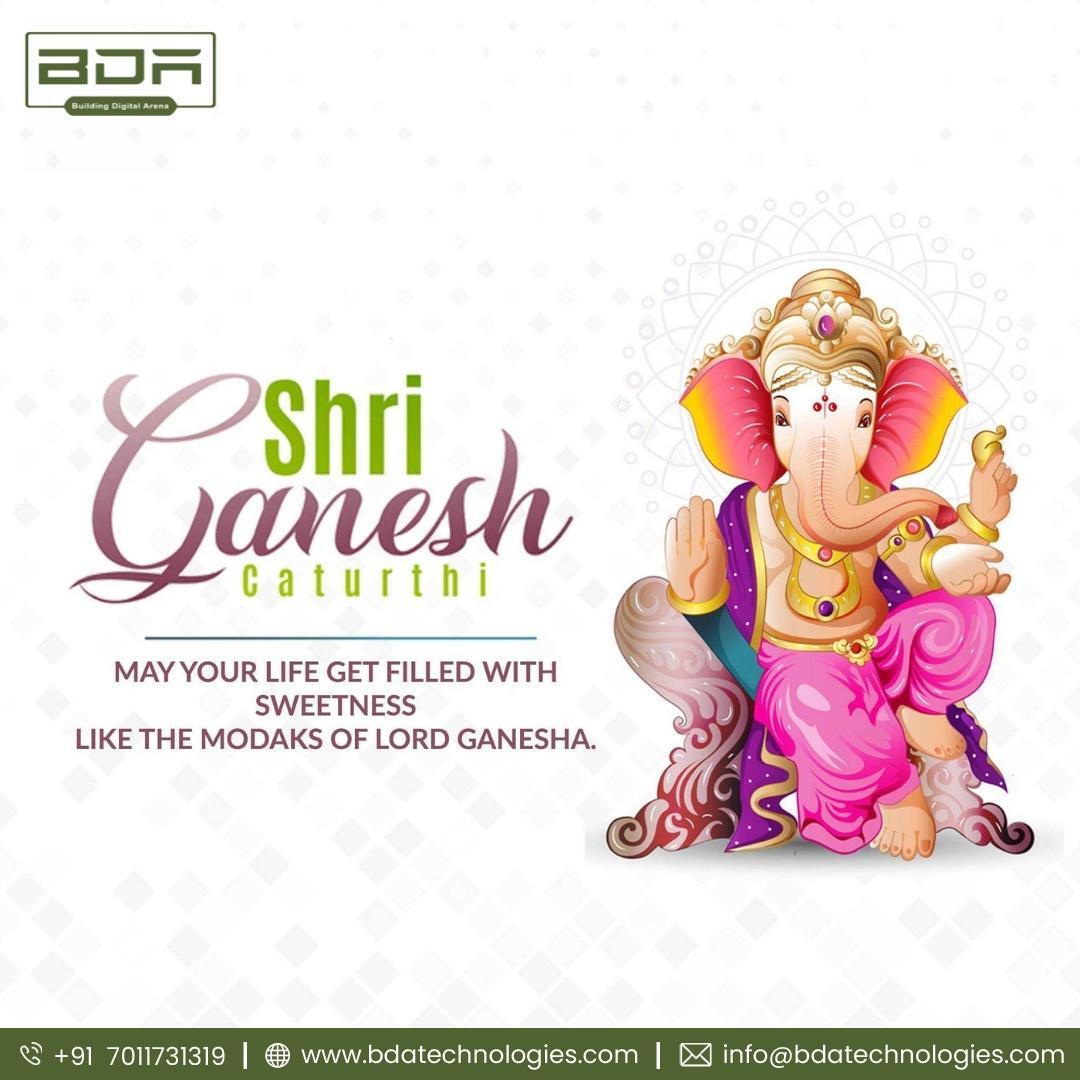 BDATechnologies's tweet photo. May you find all the delights of life,

May your all dreams come true.

Happy Ganesh Chaturthi

Team BDA Technologies https://t.co/1PBsLmgkov