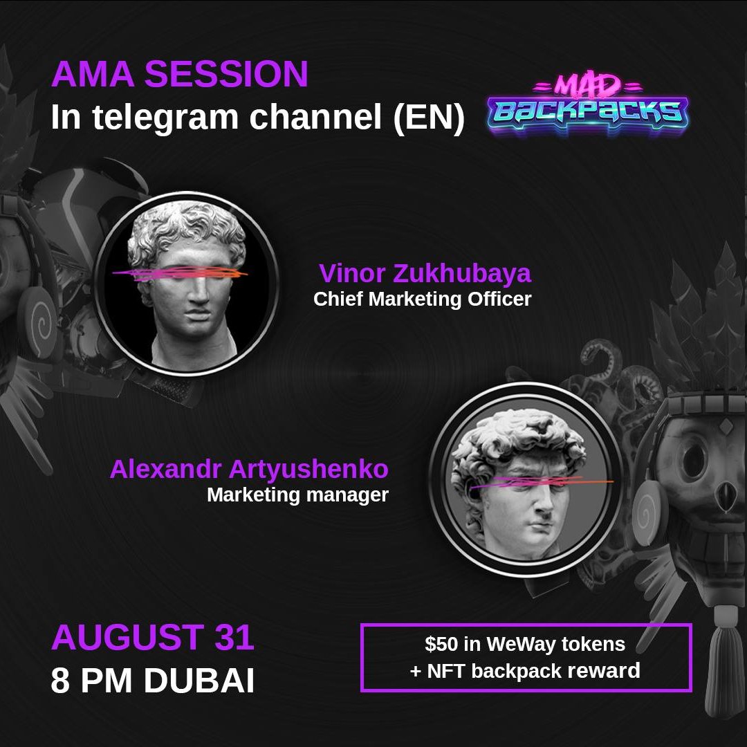 MAD Backpacks tweet media