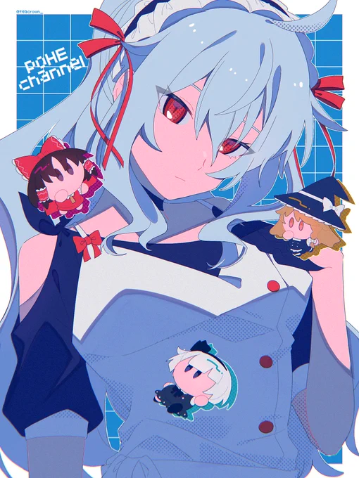 メイちゃん+α #ぽへアート 