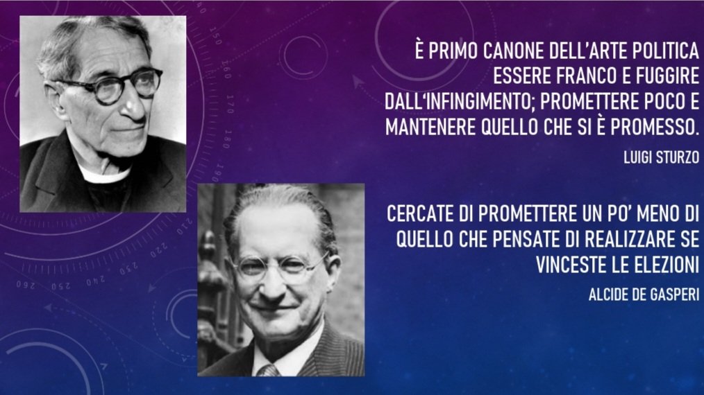 Buongiorno. Qualche buon consiglio ai nostri "leader" politici...