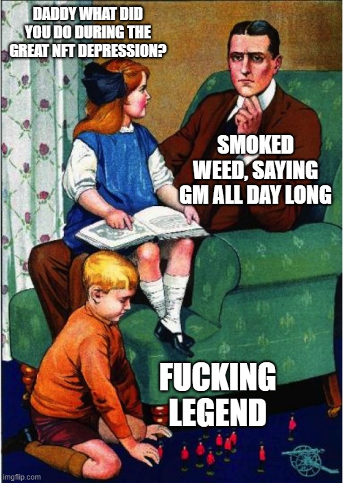 GM you fokin LEGENDS 😎☀️