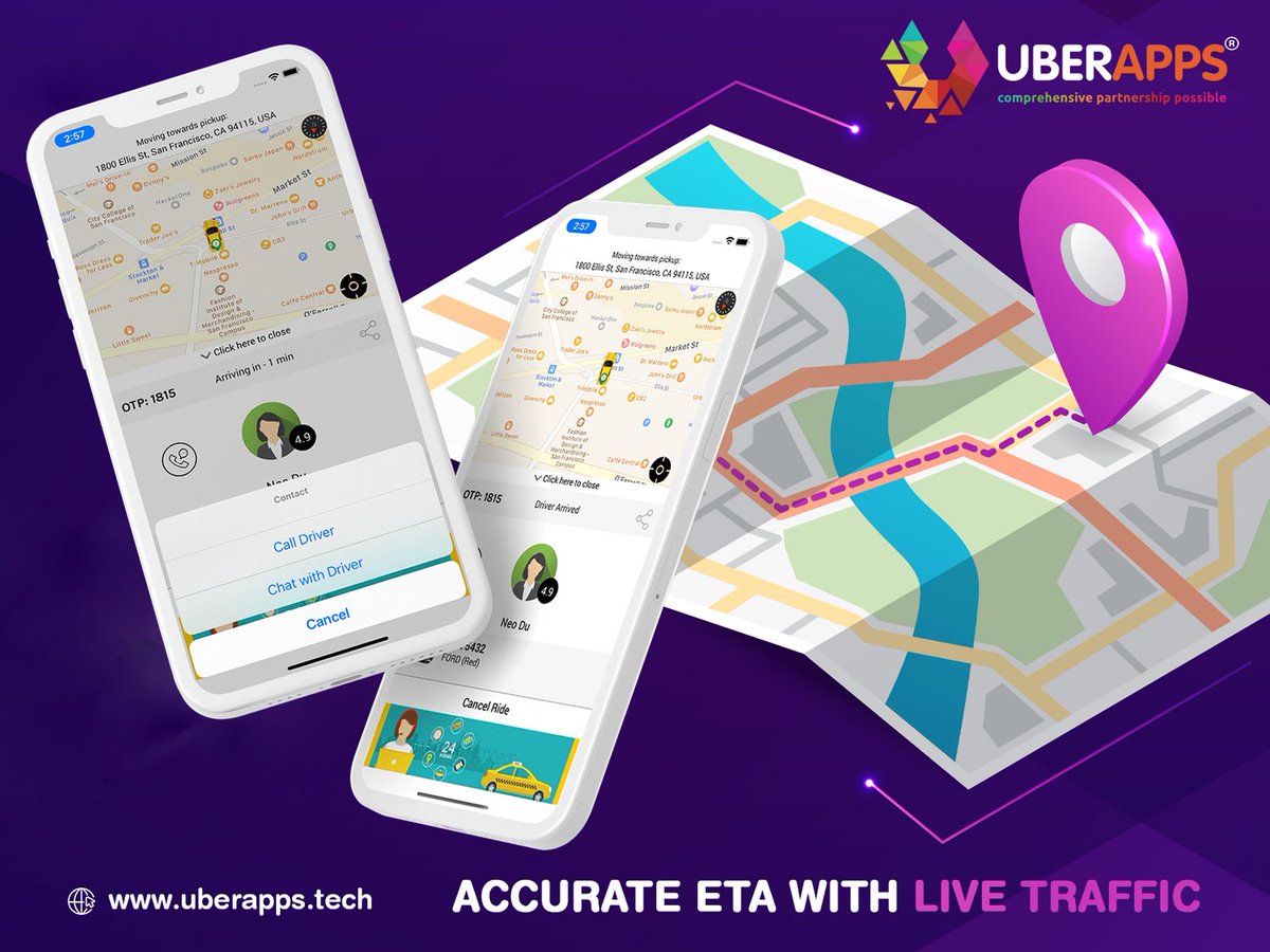 UBERAppsTech's tweet image. #UBERApps uses Google APIs to evaluate the driver&apos;s arrival and ride completion duration. We have optimized the #API calls to minimize the cost of #Googlemaps #APIcosts, so you&apos;ll not have to worry about the huge bills.
Join hands with UBERApps: bit.ly/3u6jDKy