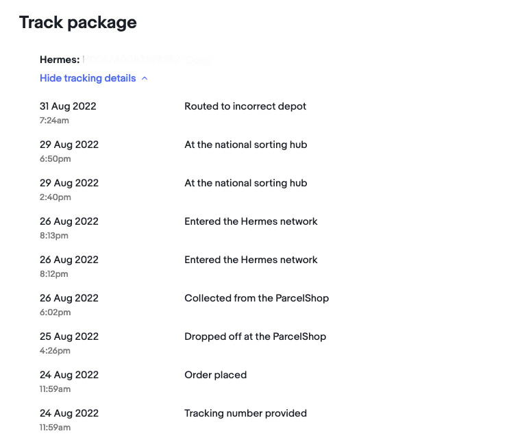 Mark_iD8's tweet photo. @Evri- The new @Hermes but the same crap service! https://t.co/xjpDAOEbjG