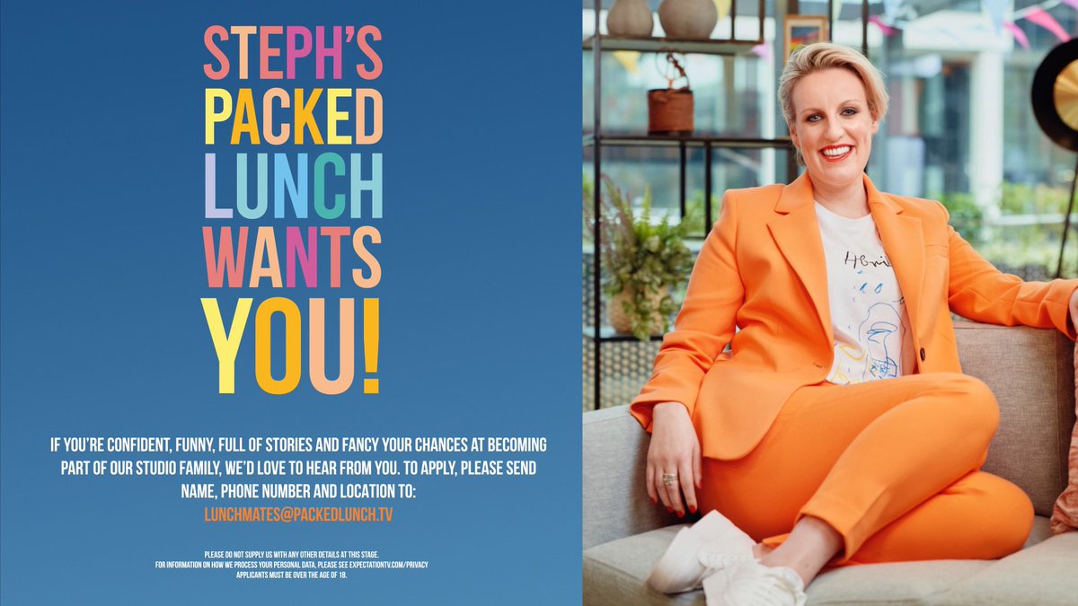 CRCasting's tweet image. We are back and looking for Lunchmates @PackedLunchC4 @Channel4 . Email today lunchmates@packedlunch.tv