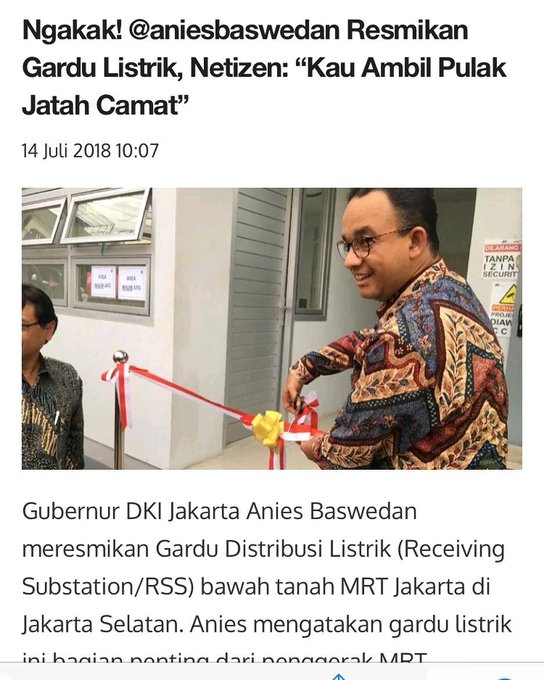 Jiahhhhh jatah Camat pun di Embat.😜😝