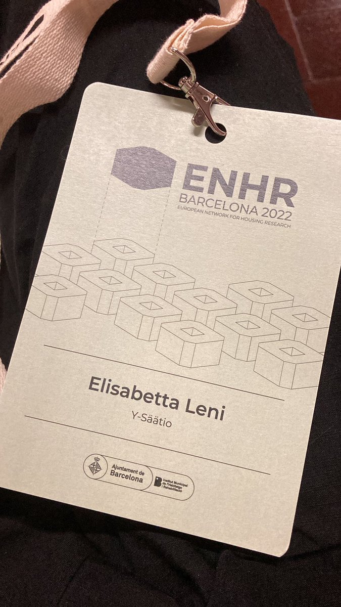Excited to be in Barcelona, at the European Network for Housing Research conference. This afternoon I’ll present “Young people in Housing First: cost offset and impact evaluation” <a href="/ysaatio/">Y-Säätiö</a> <a href="/SaijaTurunen/">Saija Turunen</a>. Looking forward to a great discussion!