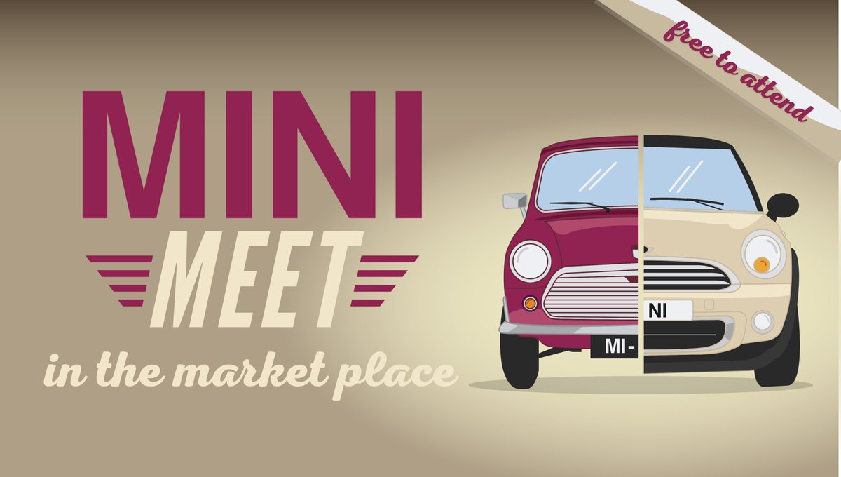 WestNorfolkBC's tweet photo. Sunday Fun - Mini Meet in the Market Place
Come see a collection of classic and modern Mini's all gathered in the Tuesday Market Place from 10am today!
https://t.co/n0GWHHSX9G https://t.co/hrWU7Qcig3