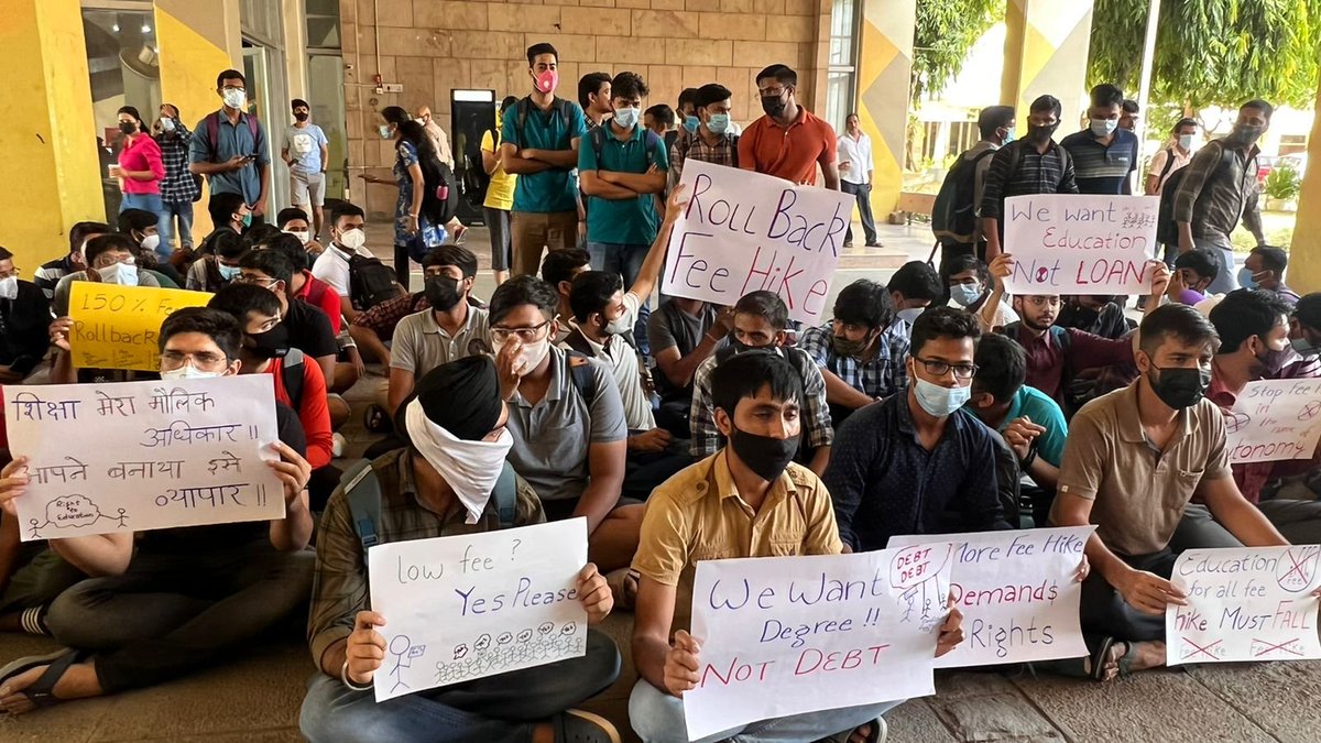 Irms_ese's tweet photo. Tuition fees for new https://t.co/QBXvLr7z2K students have been hiked by 150%.
@aajtak @ndtv
@iitdelhi
is unjustified #IITDStudentsAgainstFeeHike #IITDRollbackFeeHike #IITDStrikeForHike #HikeStipendNotFees #NoFeeHikeIITD
@EduMinOfIndia https://t.co/ltKUF06EwS