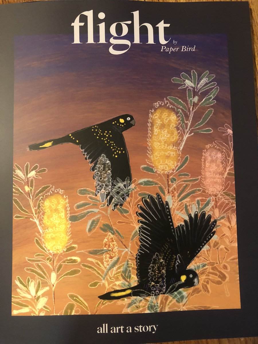DrNMilburn's tweet photo. Just got the latest issue of Flight by @PaperBirdBooks, a most beautiful children’s magazine to greet families when they come to my clinic. https://t.co/1V7KykLskE