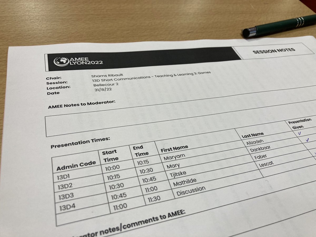 Ready for Teaching and learning 3 : games. Let’s have some fun ! #AMEE2022