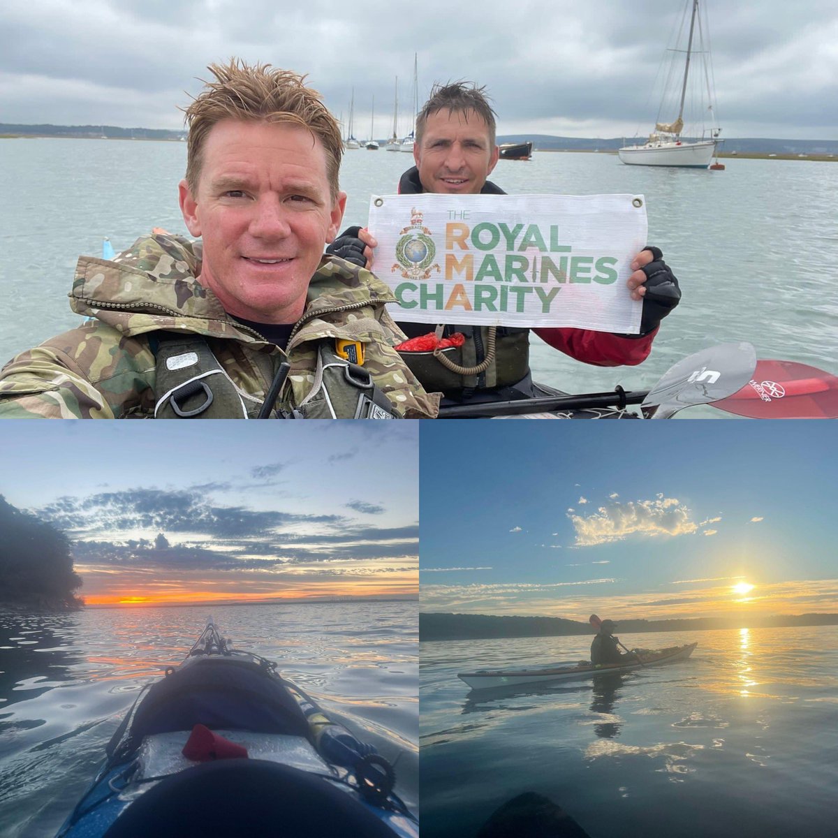 Hats of to these Royal Marines who have just circumnavigated the Isle of Wight - the the first of 3 epic Commando 80 kayaking challenges for the <a href="/theRMcharity/">RMA - The Royal Marines Charity</a> Thanks to our sponsors <a href="/PatronCapital/">Patron Capital</a> and <a href="/PrimeHealthUK/">Prime Health</a> <a href="/kb_patron/">Keith B.</a> <a href="/AndrewLennox1/">Andrew Lennox</a>