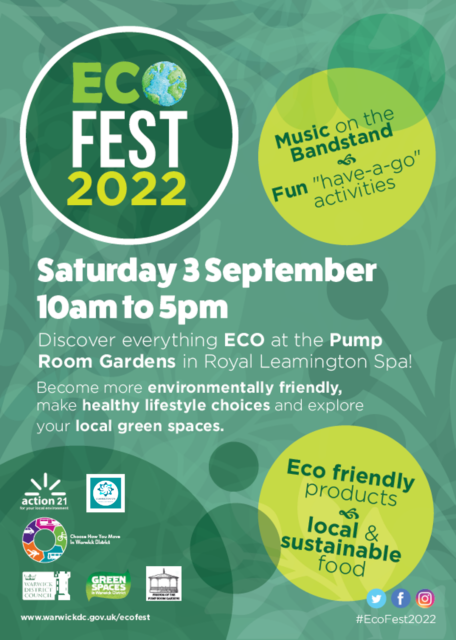 visit_bham's tweet photo. EcoFest is back! ๐ฟ
This Saturday celebrate everything eco at the @PumpRoomGardens, Royal Leamington Spa and learn more about how you can decrease your carbon footprint, increase your healthy eating and explore beautiful local green spaces.
https://t.co/7B0aD34eGE
#makeitwm https://t.co/MbU9dkX2sD