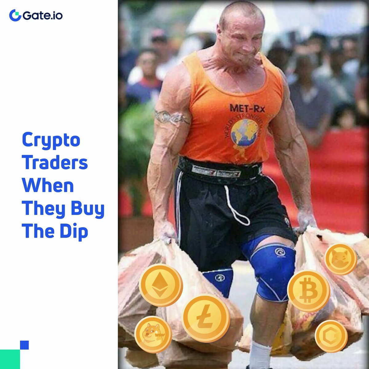 Let us know which coin is usually the heaviest among all

#ByTheDip on #Gateio: gate.io/trade/BTC_USDT…