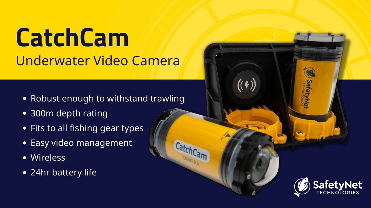 Meet CatchCam, an underwater camera for #CommercialFishing!

After two years of development, several trials on board and testing underwater in all gear types, we are almost ready for the first release!

Pre-register for offers, CatchCam spec sheet &amp; more👉 bit.ly/3MTj7au