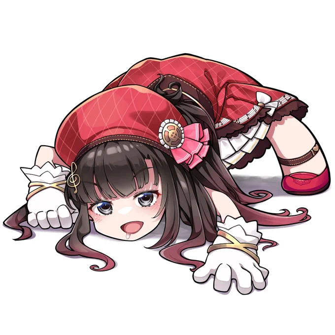 キャラのみ割とマジで延々と聴いてられる声。あと、スパチャ読みとかで、感謝の気持ちが籠ってるのが伝わってくるところ好き。#詩子あーと #鈴鹿詩子 