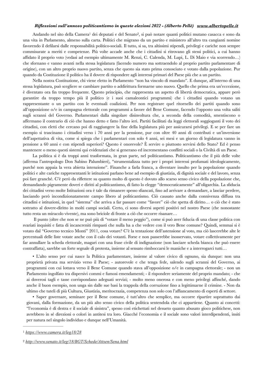 alpeoby's tweet photo. @fattoquotidiano Sconcertato dall’annoso politicantismo al via delle elezioni 2022 🙏💚☀️ https://t.co/7VBd3yCt7I https://t.co/bZmI3LntD5