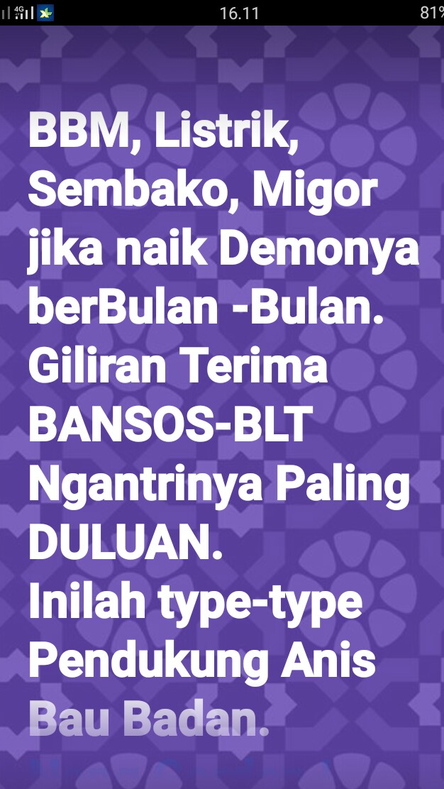 Netizen-Netizen itu Kreatif banget, dengan Postingan Singkatnya di MEDSOS.
Kadang mengelitik tapi MENOHOK BANGET.
<a href="/ekowboy2/">𝓔𝓴𝓸 𝓦𝓲𝓭𝓸𝓭𝓸</a>
<a href="/bachrum_achmadi/">SiraitBatakDusun™️</a> 
<a href="/Mdy_Asmara1701/">Maudy Asmara</a> 
<a href="/marlina_idha/">Marlina ▪︎ mawar 🌹</a> 
<a href="/AndiSinulingga/">Andi Sinulingga</a> 
<a href="/Karsono12732862/">Karsono</a>  PakTua.
😜😝