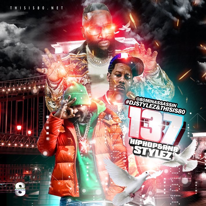ThisIs80Global's tweet photo. NEW MIXTAPE ALERT : Hiphop &amp; RNB Stylez Vol 137 Mixed &amp; hosted by @80minassassin
Feat new music by #DJKhaled #rickross #jimjones #maino &amp; more 

Listen here  ---> https://t.co/4eedzJsdvI

#80minassassin #80minassassinmixtapes #80promos #thisis80 https://t.co/FGICnA8n2d