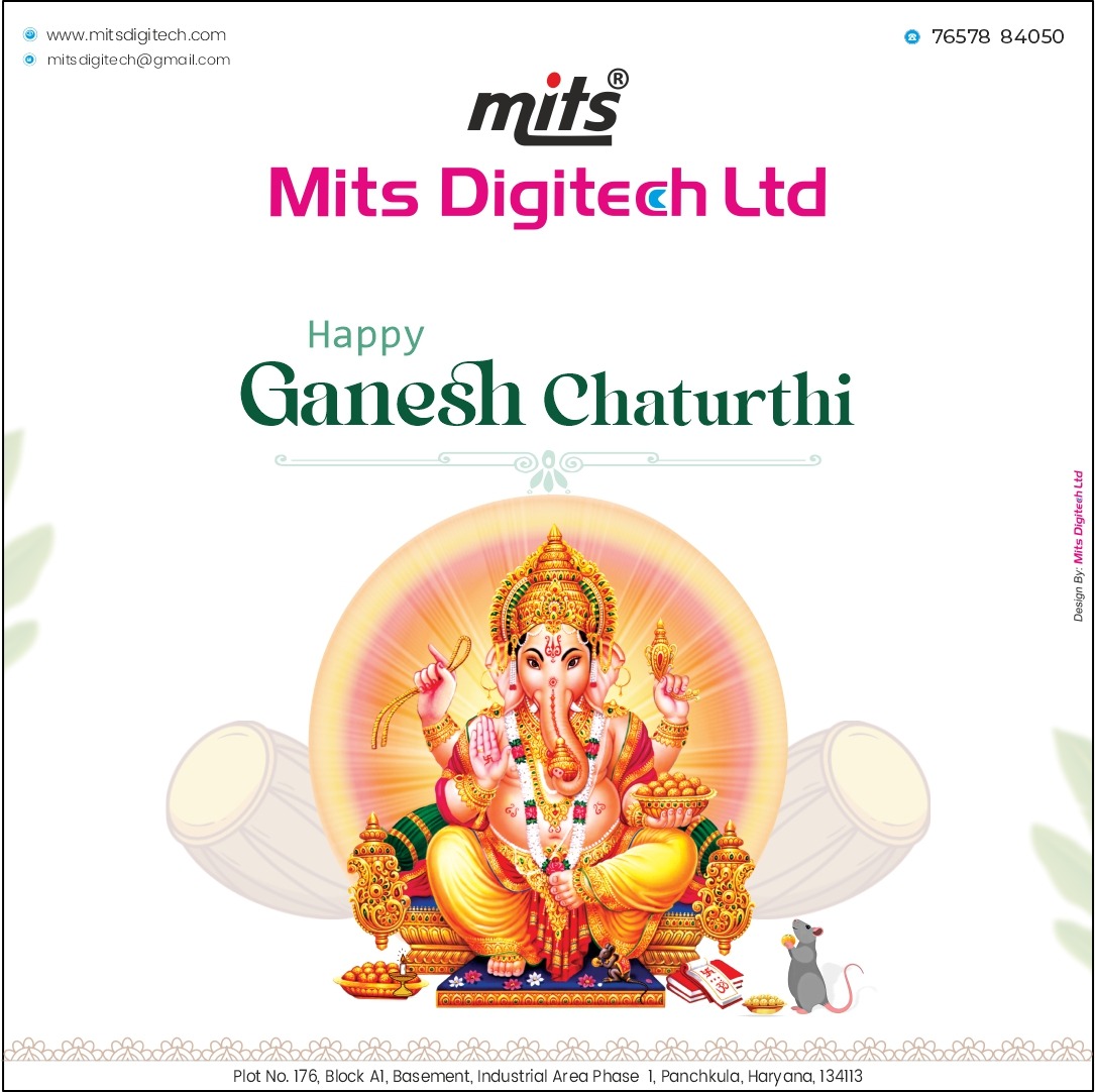 mitsdigitechltd's tweet photo. May the divine light of Lord Ganesha fill your life with everything you have wished for. Happy Ganesh Chaturthi from Mits Digitech Team.
Visit Us at :-
https://t.co/lDYWyZURQm
#mits #mitsdigitechltd #ganpati #bappa #ganpatibappamorya #mumbai #morya #GaneshChaturthi #ganesh https://t.co/J0BEqNCdsg