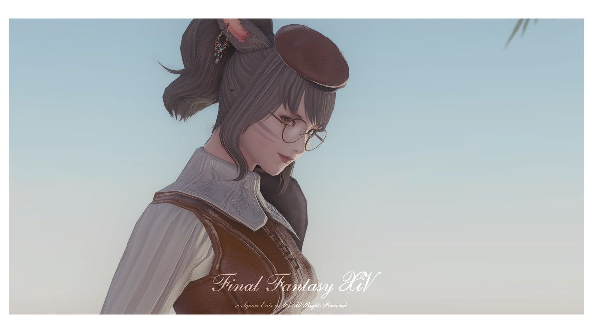 null 「ハイポニーーーーーテーーーール良すぎた#XIV_PICTCLIP 」|よわらにのイラスト