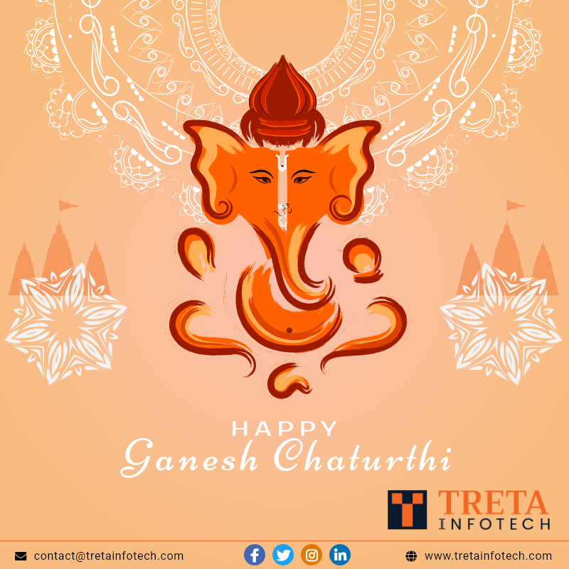 TretaInfotech's tweet photo. Happy Ganesh Chaturthi to everyone! Let this Ganesh Chaturthi be the beginning of everything that is prosperous and inspiring. Hope this year is super joyous and prosperous.
#happiness #ganeshchaturthi #celebration #knowledge #wisdom https://t.co/ciiggVKexn