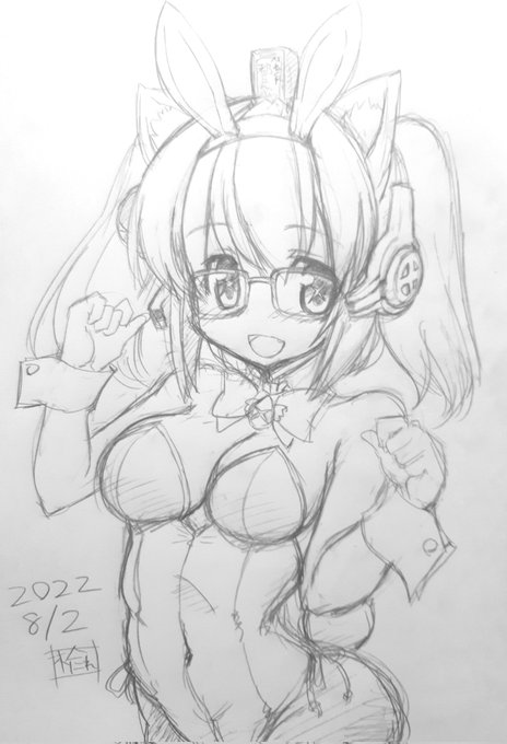 #今月描いた絵を晒そう
僕に安易にかかわるとこんな絵を描かれることになるんですよ…
(一枚目と二枚目のそねみさんとみねこあさんの絵がそっくりなのはわざとです。トレスはしてないんですけどね…こわ) 