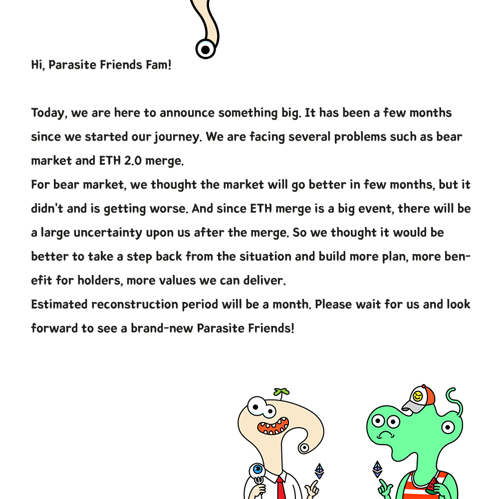 Parasite Friends tweet media