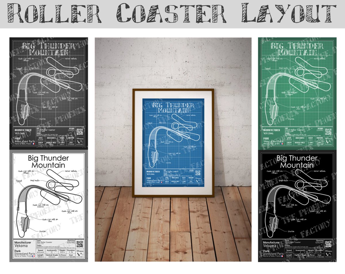 Adrick_'s tweet photo. New poster... 🎢 New rollercoaster!!! : Welcome to the BigThunderMountain Layout from The Phoenix Factory in a minimalist style 😮 Only available here : https://t.co/2zJbhpCWrX
#BigThunderMountain #Disneyland #Rollercoaster #Coasterfan #AmusementPark https://t.co/bHVwSI21dH