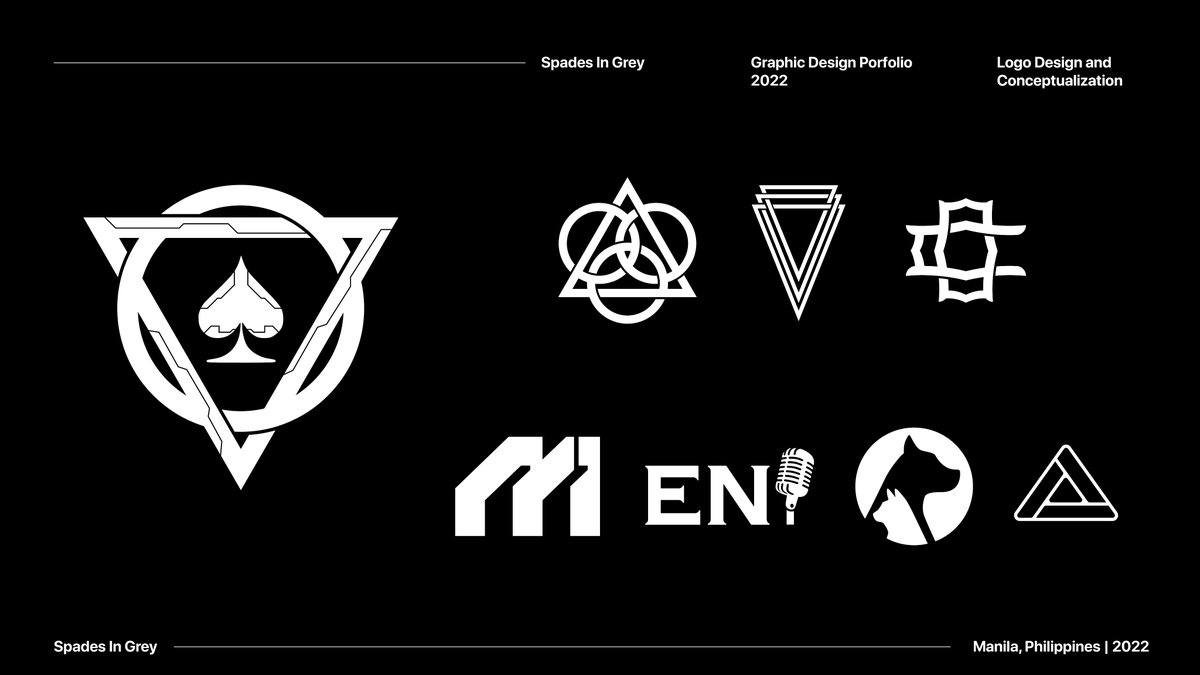 spadesingrey's tweet photo. Hello Everyone! I'm Spade. A Freelance Graphic Designer that specializes in Logo Design, Conceptualization, and Merchandise Design. 

You can view my portfolio below.
More on: https://t.co/LzBHUHSoDR

Every RT helps! ♠️♥️ https://t.co/eNyRmFsAcR