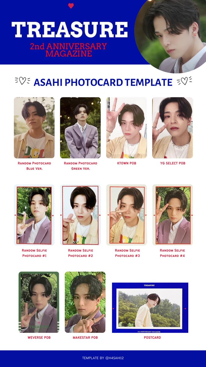 TREASURE 2nd Anniversary Makestar トレジャー treasure 2nd マガジン