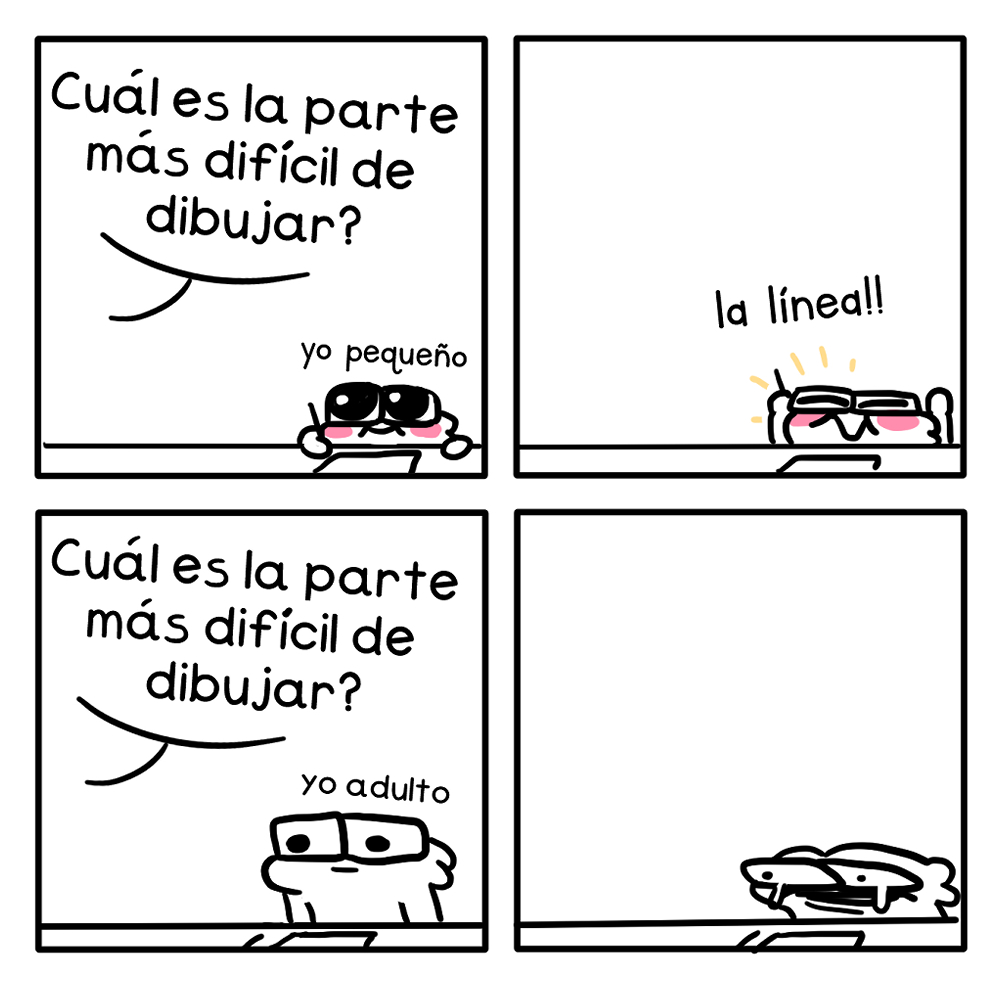 Fandogamia's tweet photo. ¡En octubre tendremos el croufando de Mhuyo (@Mhuyo_ESP)! ¡WIIII! Una recopilación de sus tiras cómicas, que oscilan entre su vida como dibujante y unpocodetodo. Podéis leer sus contenidos en RRSS y vamos a comenzar a subirlas también a #fanternet. WAIT FOR IT. https://t.co/RzAtgmJAXn