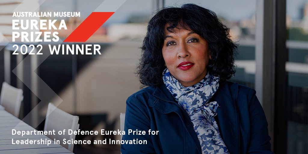 eurekaprizes's tweet photo. 🏆 Professor Raina MacIntyre @UNSW is awarded the @DeptDefence Eureka Prize for Leadership in Science and Innovation.  

Learn more: https://t.co/tp9k2oRxnM #EurekaPrizes https://t.co/eJ8COqpDkT