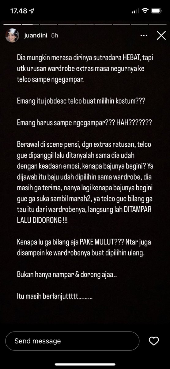 goenrock's tweet photo. Waduh.. Segalak-galaknya jadi sutradara, mbok ya jangan sampai ringan tangan kaya gini dong. Masa sampai gampar crew. https://t.co/bRtZNDG0kl