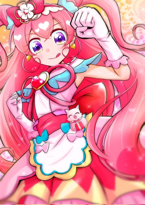 おめでとーう(過去絵)#キュアプレシャス生誕祭2022 