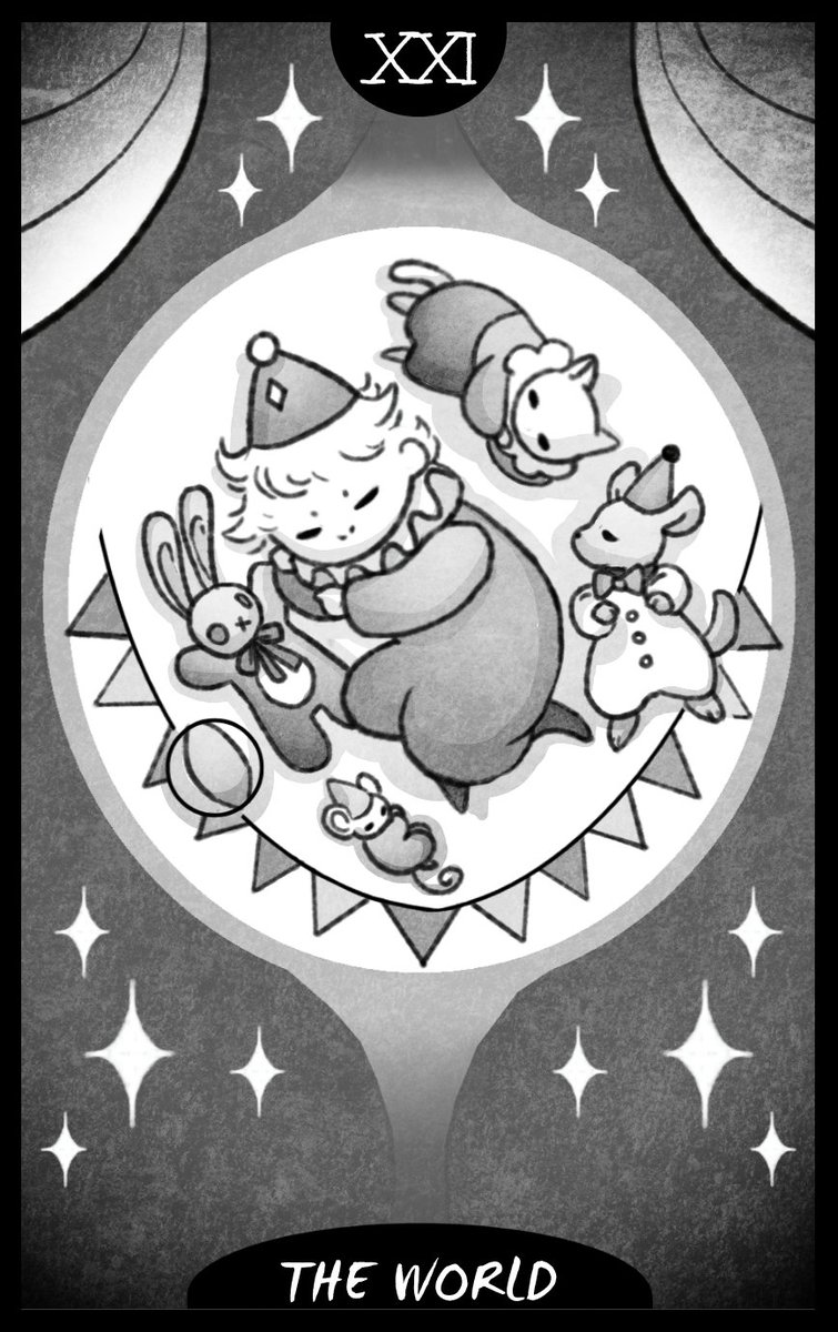 haydlen13's tweet photo. Some time ago I drew tarot cards with a circus aesthetic~ these are some of my favs #tarotcards #art #arte #ArtistOnTwitter #artwork https://t.co/bVXR1NI4fl