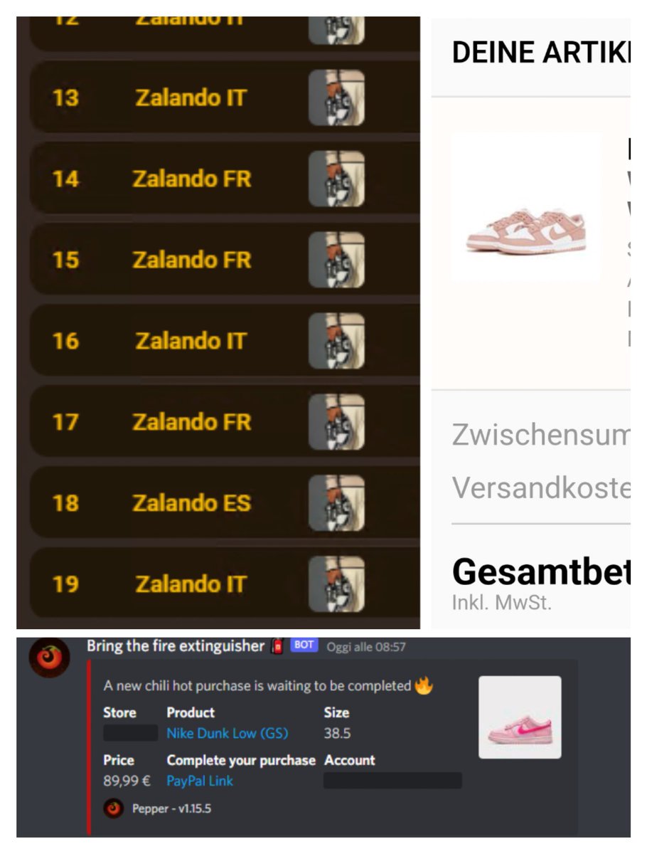 Pierr1 (@alessan82541510) on Twitter photo Profitable day💯
Much love for:
<a href="/panaiobot/">PanAIO</a>
<a href="/PepperScripts/">PepperScripts</a>
<a href="/Monkeysl07/">MonkeySl07</a>
<a href="/GoatifyIO/">GOATIFY</a>
<a href="/HypeHuntersEU/">HypeHunters</a>
<a href="/Roundproxies/">Roundproxies</a>
<a href="/RoundSuccess/">Round Proxies Success</a> Profitable day💯
Much love for:
<a href="/panaiobot/">PanAIO</a>
<a href="/PepperScripts/">PepperScripts</a>
<a href="/Monkeysl07/">MonkeySl07</a>
<a href="/GoatifyIO/">GOATIFY</a>
<a href="/HypeHuntersEU/">HypeHunters</a>
<a href="/Roundproxies/">Roundproxies</a>
<a href="/RoundSuccess/">Round Proxies Success</a>