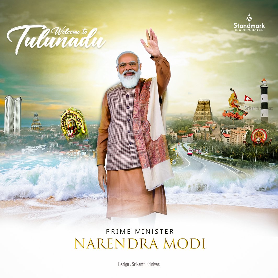 Srikanthdevadig's tweet photo. "Atithi Devo Bhava"
The Sanskrit phrase "Atithi Devo Bhava" means " The guest is God". 
welcome to our beloved Prime Minister  @narendramodi to the land of diverse cultures, amazing beaches,
one of the top 3 cleanest cities of India.
Your presence will be a celebration
@PMOIndia https://t.co/S1pTi9OLV6