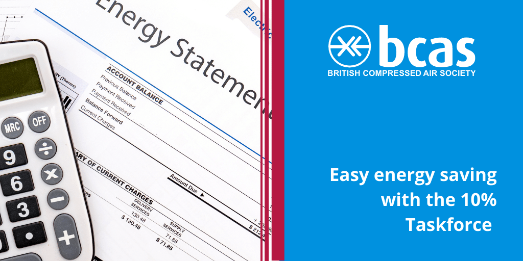 BCAS's tweet photo. Have you visited our 10% Taskforce website recently?
With real, live case studies and a host of helpful tips, it’s a great resource to help you avoid unnecessary compressed air energy wastage.
https://t.co/DyXnUJV9wx
#Taskforce10 https://t.co/ZvNRrvJwuO