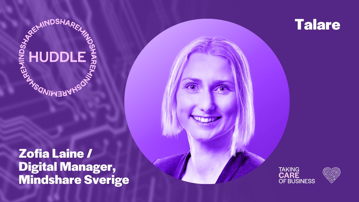 Vår kollega Zofia håller 6 oktober i en Huddle som du inte vill missa. I hennes session släpper vi de traditionella modellerna med marginell tillväxt och tar oss an ett exponentiellt och visionärt tänk. Vill du vara på plats? Hör av dig t din kontakt på Mindshare! #HUDDLESE2022