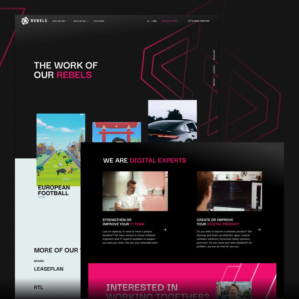 Rebels_io's tweet photo. 𝗦𝗡𝗘𝗔𝗞 𝗣𝗥𝗘𝗩𝗜𝗘𝗪 - Next week our brand new website goes live and we can't wait to share it with you all. Don't worry, we're already giving a little sneak preview!

Swipe to the left to see👈

#Rebels #RebelsAgency #Rebranding #Website #Agency https://t.co/4rFxQ7SRcX