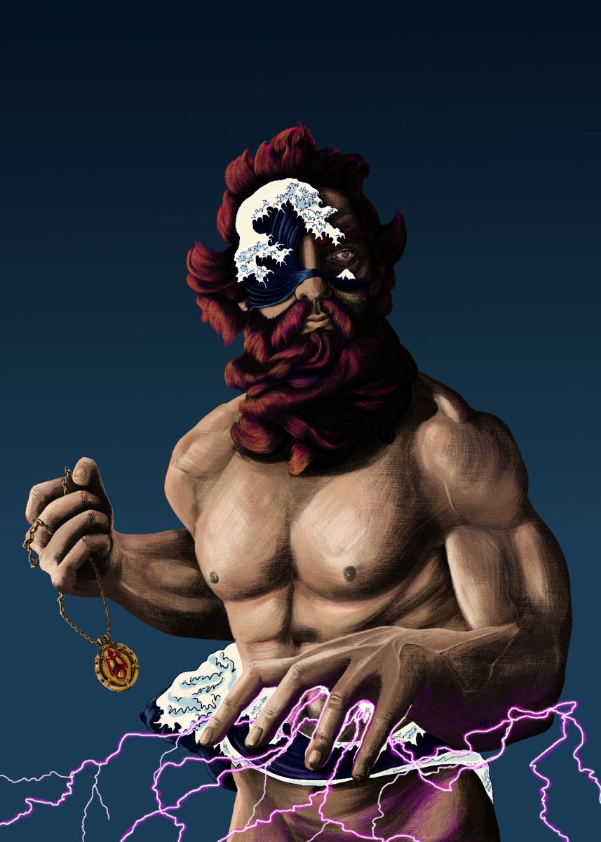 💙 Good morning fam 💙

🔱PoseidonMask🔱

⚡1/1 edition on <a href="/opensea/">OpenSea</a>⚡

⚓⏬Link⏬⚓
opensea.io/assets/ethereu…