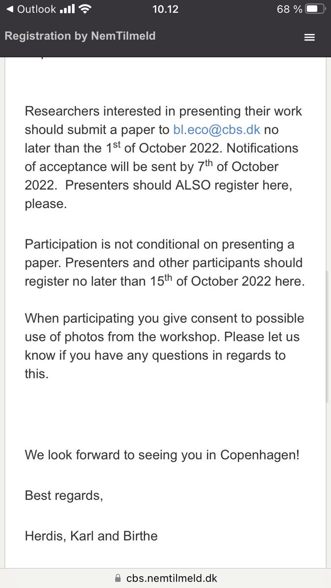 BirtheLarsenCph's tweet photo. Please join the 2nd Climate Change and Inequality workshop 14 November at @CBS_ECON @CBScph
Confirmed speakers are @KrusellPer @hasslerjohn @FrikkNesje and Åsa Löfgren
Submit your paper by 1 October to me: bl.eco@cbs.dk
#CBSInequality @herdissteingrim @KHarmenberg https://t.co/b4nMqEGgSc