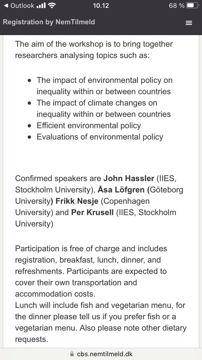 BirtheLarsenCph's tweet photo. Please join the 2nd Climate Change and Inequality workshop 14 November at @CBS_ECON @CBScph
Confirmed speakers are @KrusellPer @hasslerjohn @FrikkNesje and Åsa Löfgren
Submit your paper by 1 October to me: bl.eco@cbs.dk
#CBSInequality @herdissteingrim @KHarmenberg https://t.co/b4nMqEGgSc